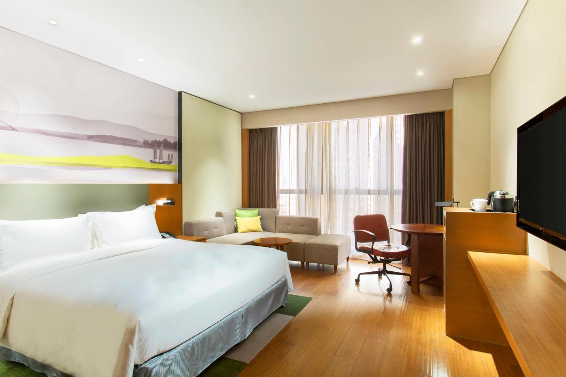 Holiday Inn & Suites Tianjin Downtown By Ihg,Tianjin Drum Tower,Joycity Shopping Mall,Tianjin Ancient Cultural Street,Haihe River,The Porcelain House,Convenient Access To Tianjin Binhai International Airport Экстерьер фото