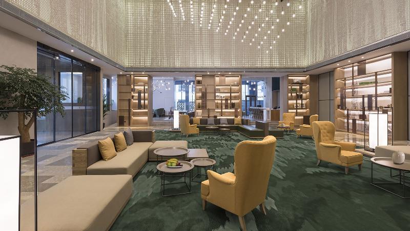 Holiday Inn & Suites Tianjin Downtown By Ihg,Tianjin Drum Tower,Joycity Shopping Mall,Tianjin Ancient Cultural Street,Haihe River,The Porcelain House,Convenient Access To Tianjin Binhai International Airport Экстерьер фото